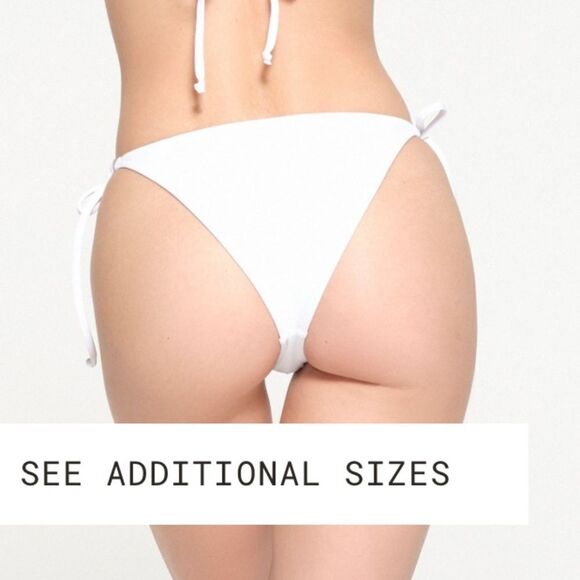 NWT skims dippy tie bottoms in snow L - Picture 2 of 6